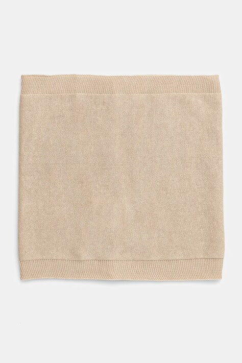 Дитячий бавовняний снуд Jamiks JENS колір бежевий однотонний JWH132