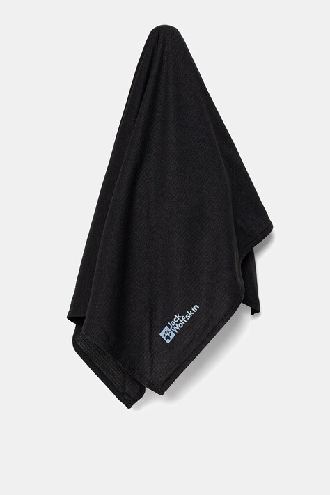 Bandana Jack Wolfskin černá barva, hladká, A63840