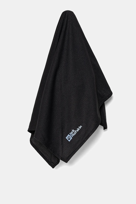 Multifunkčná šatka Jack Wolfskin čierna farba, jednofarebná, A63840