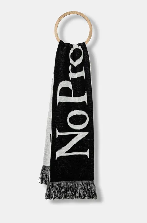 Κασκόλ No Problemo No Problemo Scarf χρώμα: μαύρο, NP9010203