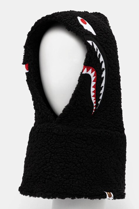 Balaklava A Bathing Ape Shark boa boja: crna, 1K80282003