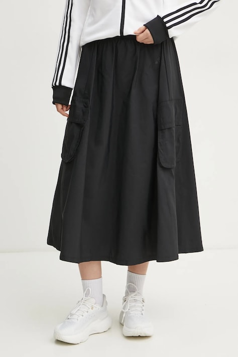 Юбка adidas City Escape цвет чёрный midi расклешённая JY0513