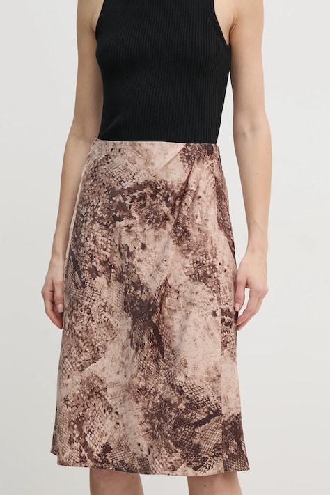 Guess spódnica LIA kolor beżowy mini rozkloszowana W5RD0J WGZ92