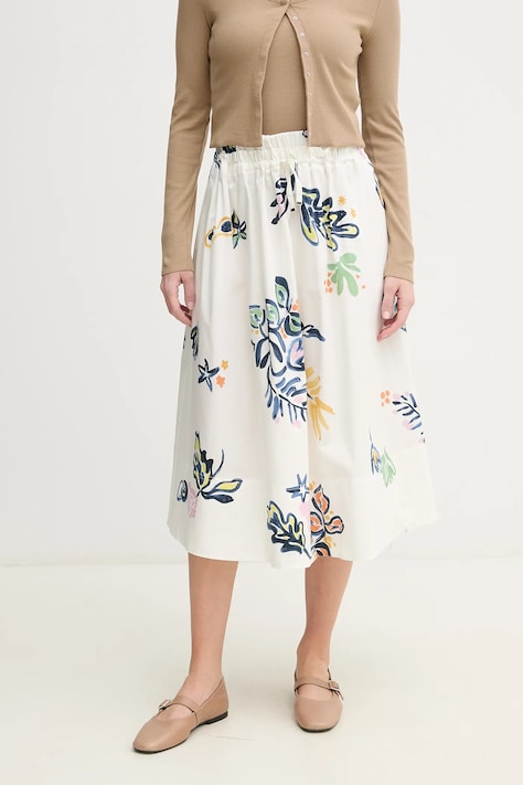 Φούστα Marella ZAMBIA χρώμα: άσπρο, 2513101072200
