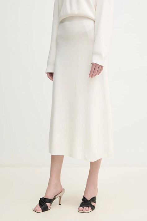 Φούστα OUI χρώμα: μπεζ, 92126