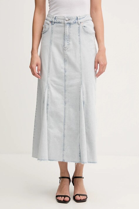 OUI fustă jeans midi, drept, 92888