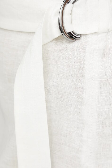 Льняна спідниця MM by Max Mara — фото 4
