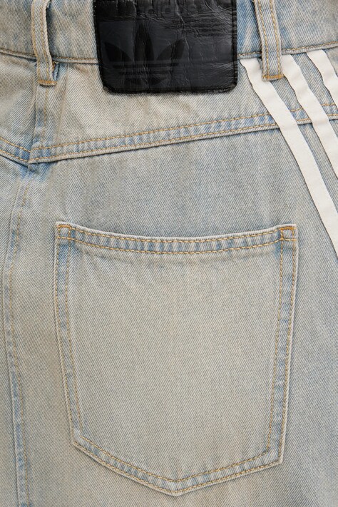 Джинсова спідниця adidas Originals DENIM ZIP SKIRT — фото 7