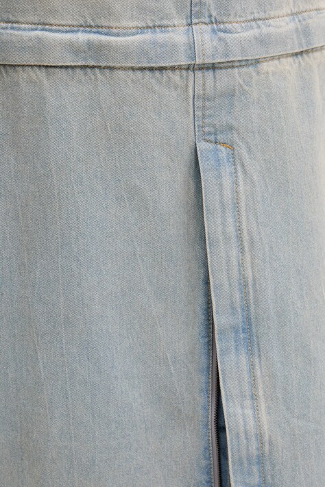 Джинсова спідниця adidas Originals DENIM ZIP SKIRT — фото 8