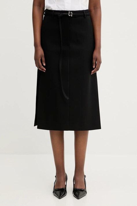 Юбка Sportmax Garbo цвет чёрный midi прямая 2512101022600