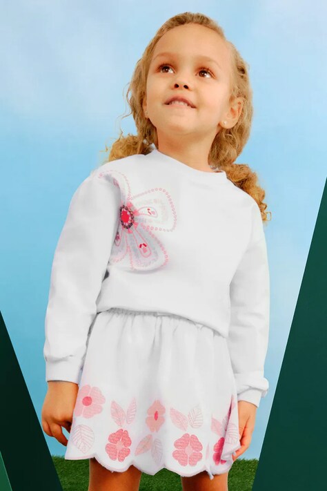 Mayoral culoarea bej, mini, evazati, 3903