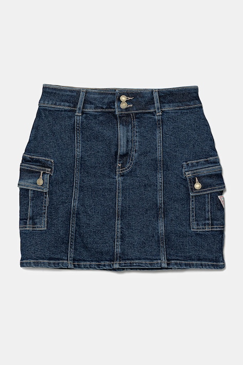Παιδική τζιν φούστα Guess χρώμα: ναυτικό μπλε, J5GD07 D5NK0