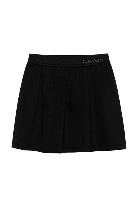 Παιδική φούστα Calvin Klein Jeans χρώμα: μαύρο, IG0IG02895