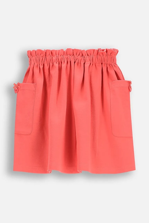 Coccodrillo spódnica dziecięca kolor pomarańczowy mini prosta NOSTALGIC MEADOW GIRL KIDS