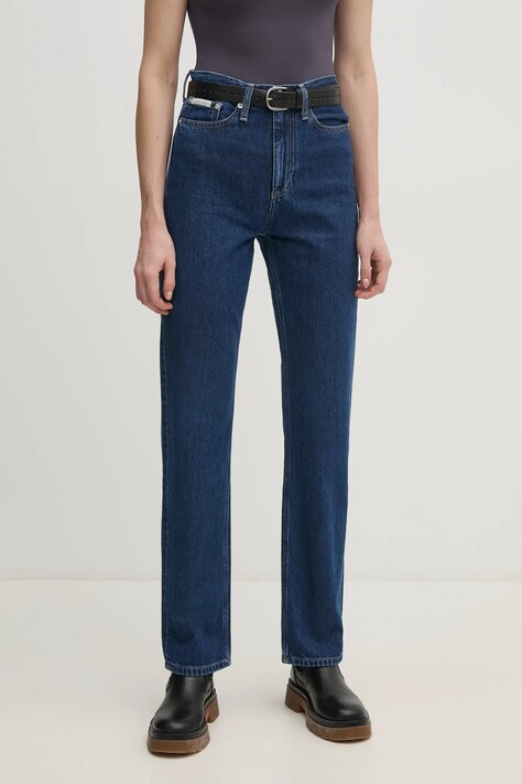 Calvin Klein Jeans jeans femei high waist, J20J224504