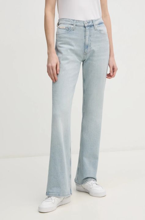 Calvin Klein Jeans farmer női, magas derekú, J20J224510