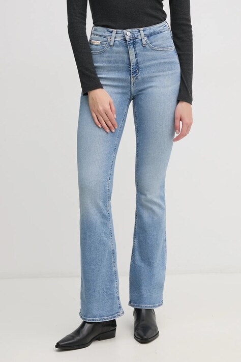 Calvin Klein Jeans jeansi femei high waist, J20J224995