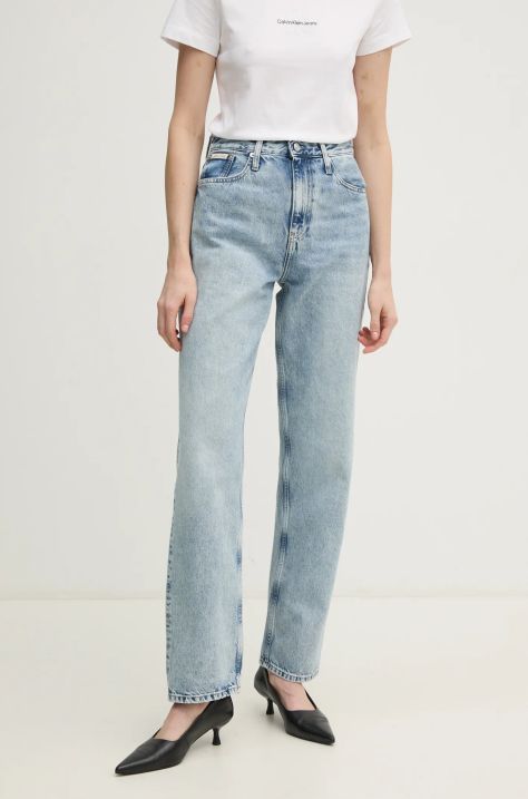 Calvin Klein Jeans farmer női, magas derekú, J20J225002