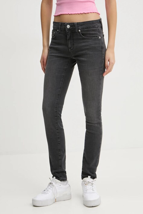 Джинси Tommy Jeans жіночі колір сірий DW0DW19588