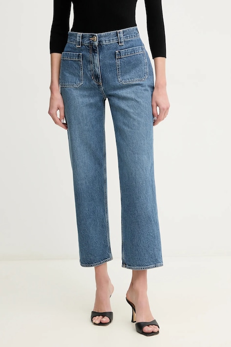 Elisabetta Franchi jeans femei high waist, PJ91I51E2