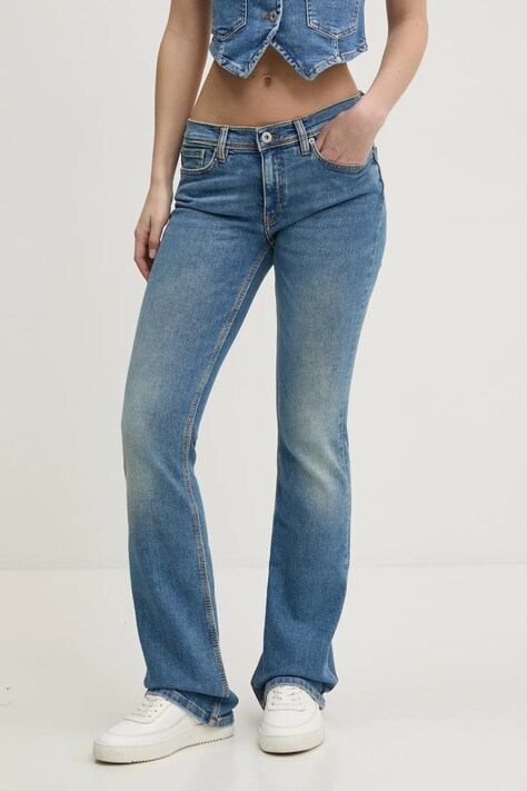 Džíny Hugo Blue dámské, high waist, 50531823