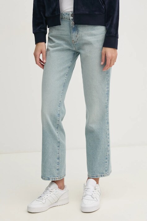 Džíny Guess Jeans dámské, medium waist, W5RA98 D5M45
