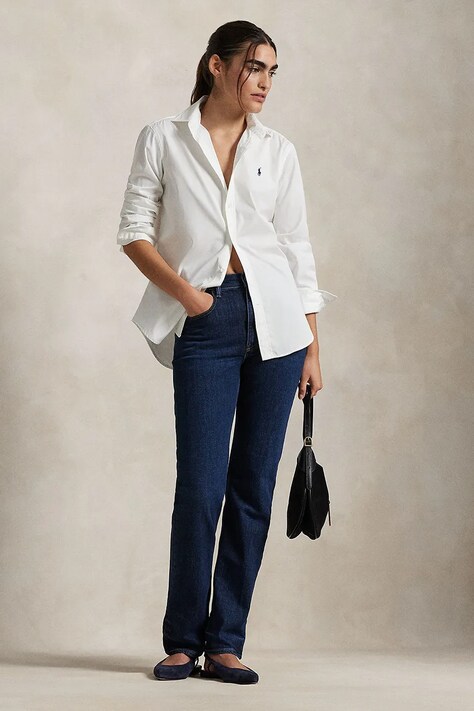 Polo Ralph Lauren jeansi femei high waist, 211969407