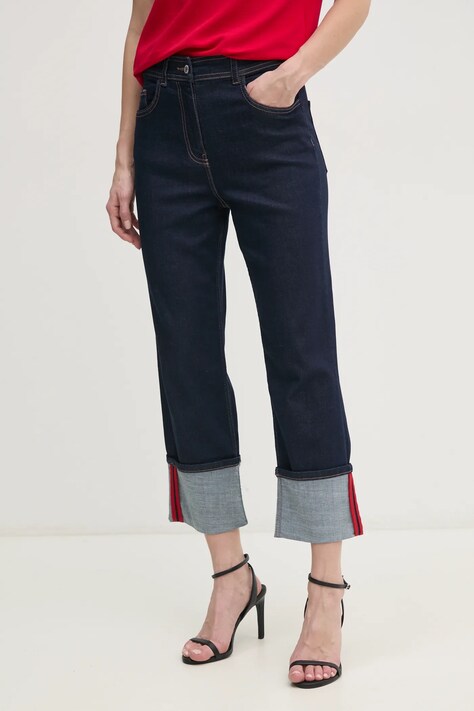 Джинсы Twinset женские высокая посадка 251AP2352