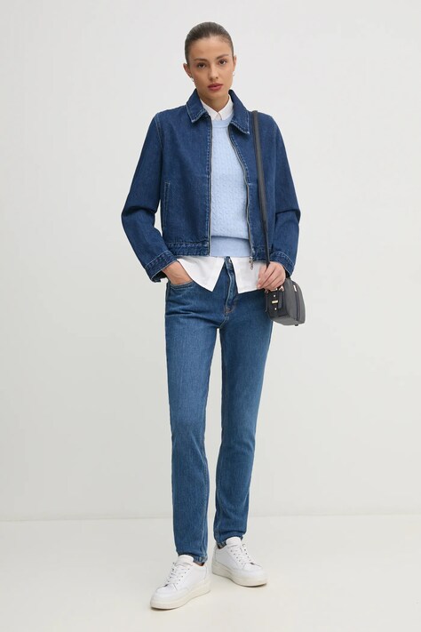 Джинси Pepe Jeans TAPERED JEANS HW VIOLET — SS25-SJD0AA, блакитний — фото 2