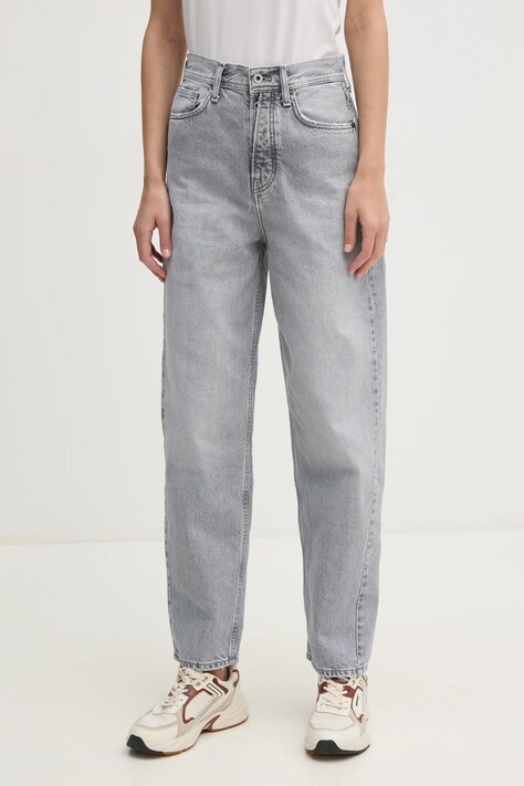 Pepe Jeans jeansi BARREL JEANS UHW ADDISON femei high waist, PL204739UI9