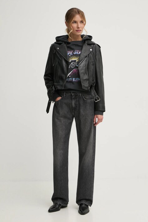 Джинси Pepe Jeans LOOSE ST JEANS LW NICKY — SS25-SJD0B8, сірий — фото 2