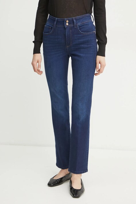 Дънки Guess с висока талия W5RA0V D5L91