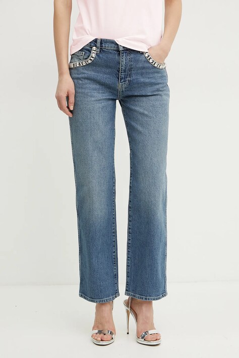 Дънки Guess DAISY с висока талия W5RA1N D5ACC