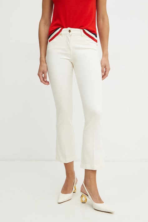 Luisa Spagnoli jeansi femei medium waist, 542034