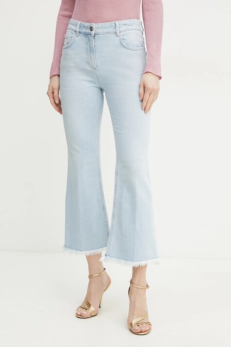 Marella jeansi FCROP femei high waist, 2513181114200