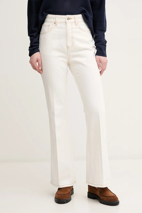 Džíny Sisley dámské, high waist, 4MCPLE043