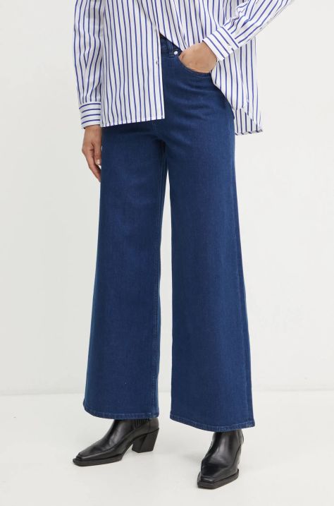 Ivy Oak jeans femei, culoarea bleumarin, IO115205