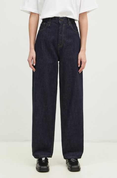 Carhartt WIP jeansy Brandon Pant damskie high waist I034638.102