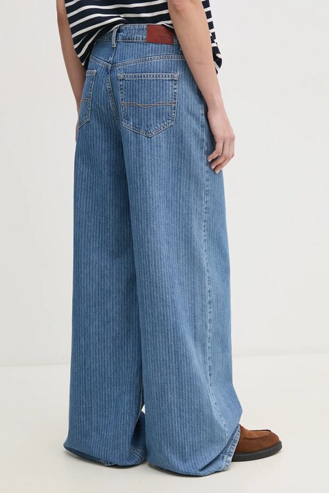 Джинси Pepe Jeans WIDE LEG JEANS UHW JAIMY — SS25-SJD0G4, блакитний — фото 3