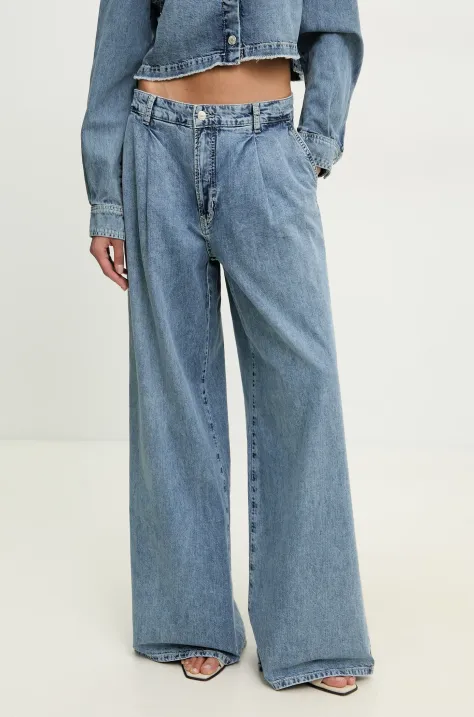 Moschino Jeans jeansy damskie high waist 0341 3721