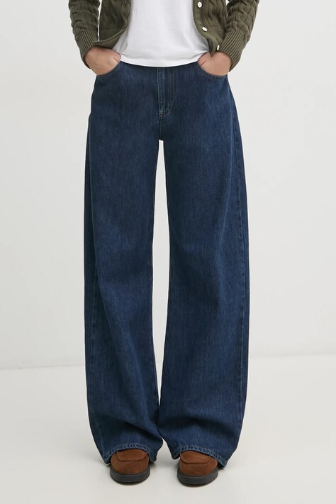 Rifle United Colors of Benetton dámske, tmavomodrá farba, 43UNDE02B