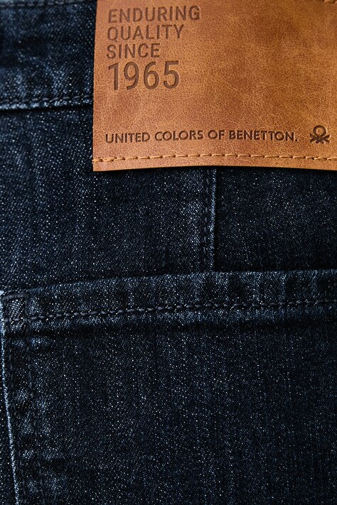 United Colors of Benetton Wide leg traperice za žene plave 4TUT574X5