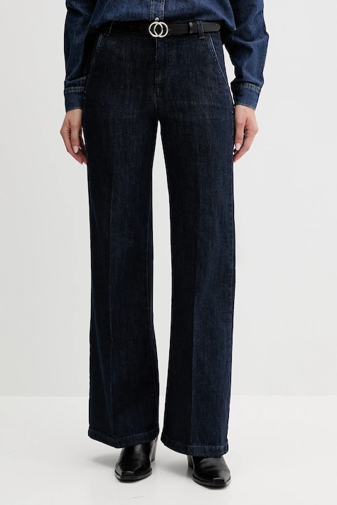 United Colors of Benetton jeansy damskie kolor granatowy 4TUT574X5