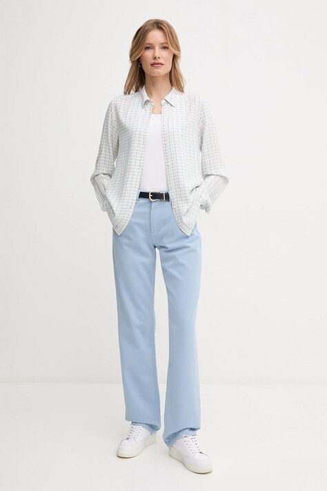 Бавовняні джинси United Colors of Benetton — SS25-SJD0HN, блакитний — фото 2