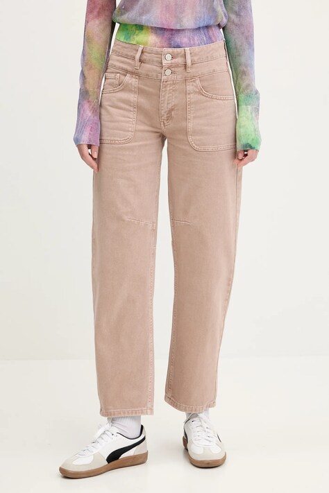 Desigual jeansy PENSILVANIA damskie medium waist 25SWDD56