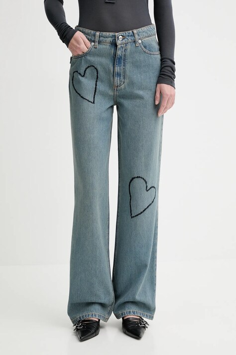 Džíny ZADIG&VOLTAIRE dámské, high waist, WWJE01265