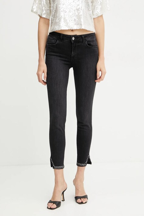 Liu Jo jeans femei, culoarea negru, UA5012 D4811