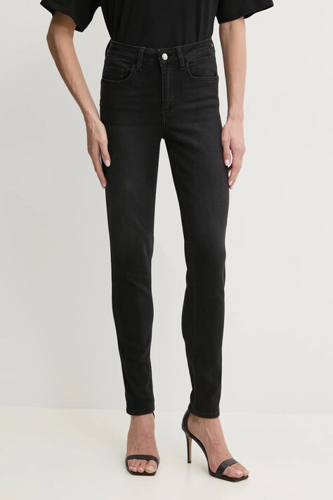 Liu Jo jeans femei, culoarea negru, UA5013 D4615