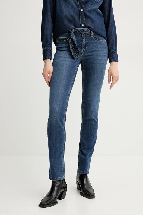 Liu Jo jeans culoarea bleumarin, UA5016 D0242