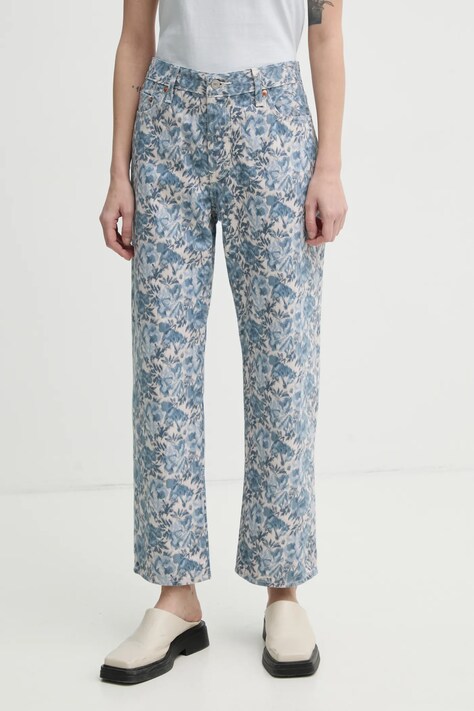 Rifle Levi's 501 90s ANKLE dámske, stredne vysoký pás, A9150